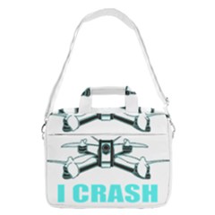 Drone Racing Gift T- Shirt Distressed F P V Race Drone Racing Drone Racer Pattern Quote T- Shirt (3) Macbook Pro 13  Shoulder Laptop Bag  by ZUXUMI
