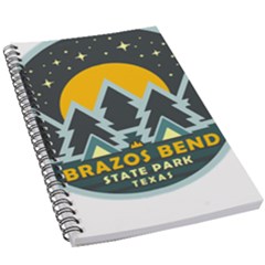 Brazos Bend State Park T- Shirt Brazos Bend State Park Night Sky T- Shirt 5 5  X 8 5  Notebook by JamesGoode