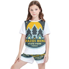 Brazos Bend State Park T- Shirt Brazos Bend State Park Night Sky T- Shirt Kids  T-shirt And Sports Shorts Set by JamesGoode