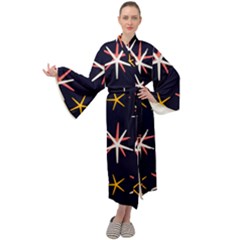 Starfish Maxi Velvet Kimono