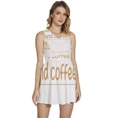 Opera T-shirtif It Involves Coffee Opera T-shirt Sleeveless High Waist Mini Dress