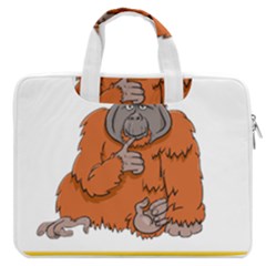 Orangutan T-shirtnope Not Today Orangutan 13 T-shirt Macbook Pro 13  Double Pocket Laptop Bag