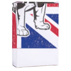 English Bulldog T- Shirt English Bulldog - English Bulldog Union Jack Flag T- Shirt Playing Cards Single Design (rectangle) With Custom Box by ZUXUMI