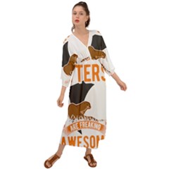 Otter T-shirtbecause Otters Are Freaking Awesome Sea   Otter T-shirt Grecian Style  Maxi Dress by EnriqueJohnson