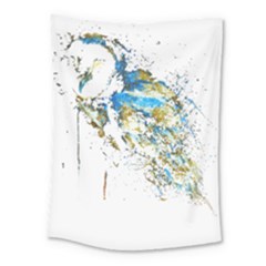 Owl Artwork T-shirtbarn Owl Reversed Colors T-shirt Medium Tapestry by EnriqueJohnson