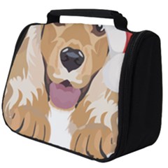 English Cocker Spaniel T- Shirt English Cocker Spaniel Merry Christmas T- Shirt (3) Full Print Travel Pouch (big) by ZUXUMI