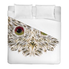 Owl T-shirtowl Gold Edition T-shirt Duvet Cover (full/ Double Size) by EnriqueJohnson