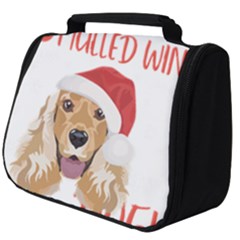 English Cocker Spaniel T- Shirt English Cocker Spaniel Mulled Wine Christmas T- Shirt Full Print Travel Pouch (big) by ZUXUMI