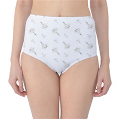 F22 Raptor Fighter Jet T- Shirt F22 Raptor Jet Fighter Plane Pattern T- Shirt Classic High-waist Bikini Bottoms by ZUXUMI