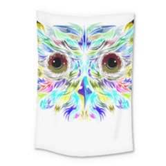 Owl T-shirtowl New Color Design T-shirt Small Tapestry by EnriqueJohnson