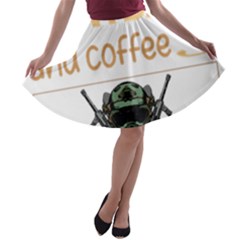 Paintball T-shirtif It Involves Coffee Paintball T-shirt A-line Skater Skirt by EnriqueJohnson
