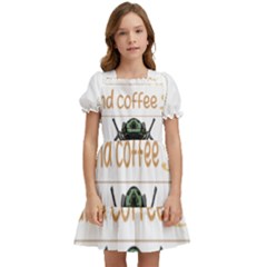 Paintball T-shirtif It Involves Coffee Paintball T-shirt Kids  Puff Sleeved Dress by EnriqueJohnson
