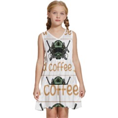 Paintball T-shirtif It Involves Coffee Paintball T-shirt Kids  Sleeveless Tiered Mini Dress by EnriqueJohnson