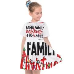 Family Christmas T- Shirt Family Christmas 2022 T- Shirt Kids  Sailor Dress by ZUXUMI