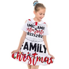 Family Christmas T- Shirt Family Christmas 2022 T- Shirt Kids  Short Sleeve Shirt Dress by ZUXUMI