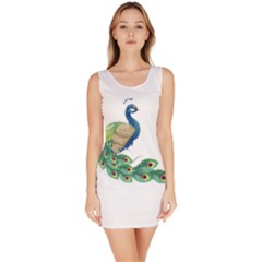 Peacock T-shirtsteal Your Heart Peacock 06 T-shirt Bodycon Dress
