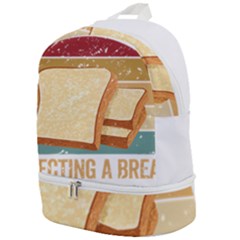 Bread Baking T- Shirt Funny Bread Baking Baker My Yeast Expecting A Bread T- Shirt Zip Bottom Backpack