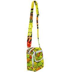 Fruit Food Wallpaper Shoulder Strap Belt Bag by Dutashop