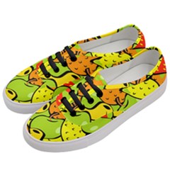 Fruit Food Wallpaper Women s Classic Low Top Sneakers by Dutashop