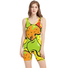 Fruit Food Wallpaper Women s Wrestling Singlet