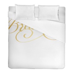 Breathe T- Shirt Breathe In Gold T- Shirt (1) Duvet Cover (full/ Double Size)