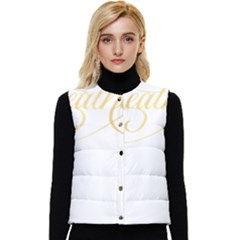 Breathe T- Shirt Breathe In Gold T- Shirt (1) Women s Button Up Puffer Vest by JamesGoode