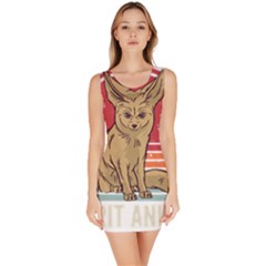 Fennec Fox T- Shirt Fennec Fox Is My Spirit Animal T- Shirt Bodycon Dress