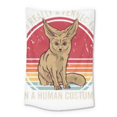 Fennec Fox T- Shirt Im Really A Fennec Fox T- Shirt Small Tapestry by ZUXUMI