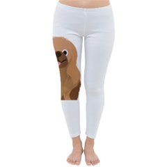 Pekingese T-shirtsteal Your Heart Pekingese 01 T-shirt Classic Winter Leggings by EnriqueJohnson