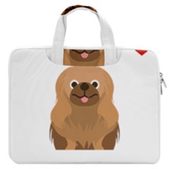 Pekingese T-shirtsteal Your Heart Pekingese 01 T-shirt Macbook Pro 16  Double Pocket Laptop Bag  by EnriqueJohnson