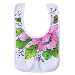 Flowers Art T- Shirtflowers T- Shirt (1) Baby Bib by ZUXUMI