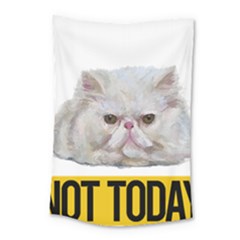 Persian Cat T-shirtnope Not Today Persian Cat 27 T-shirt Small Tapestry by EnriqueJohnson