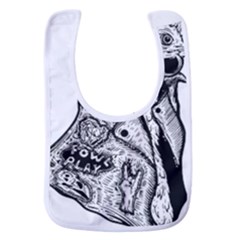 Fowl T- Shirt Fowl Play X Inktober 22 T- Shirt Baby Bib by ZUXUMI