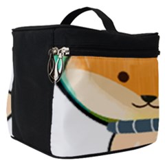 Fox T- Shirt Kawaii Astronaut Fox T- Shirt Make Up Travel Bag (small) by ZUXUMI