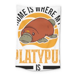 Platypus T-shirtplatypus Home T-shirt Small Tapestry by EnriqueJohnson