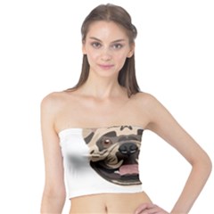 French Bulldog T- Shirt French Bulldog Merry Christmas T- Shirt Tube Top by ZUXUMI