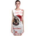 French Bulldog T- Shirt French Bulldog Merry Christmas T- Shirt Classic Sleeveless Midi Dress View1