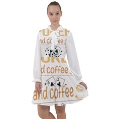 Poker T-shirtif It Involves Coffee Poker T-shirt All Frills Chiffon Dress by EnriqueJohnson