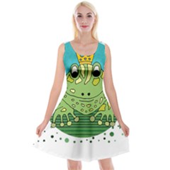 Frog Lovers Gift T- Shirtfrog T- Shirt Reversible Velvet Sleeveless Dress by ZUXUMI