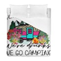 Funny Camping Sayings T- Shirt Funny Camping T- Shirt Duvet Cover Double Side (Full/ Double Size) View1