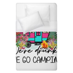 Funny Camping Sayings T- Shirt Funny Camping T- Shirt Duvet Cover (single Size)