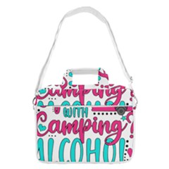 Funny Camping Sayings T- Shirt You Know What Rhymes With Camping  Alcohol T- Shirt Macbook Pro 16  Shoulder Laptop Bag