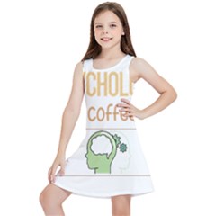 Psychology T-shirtif It Involves Coffee Psychology T-shirt Kids  Lightweight Sleeveless Dress by EnriqueJohnson