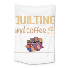 Quilting T-shirtif It Involves Coffee Quilting Quilt Quilter T-shirt Small Tapestry by EnriqueJohnson