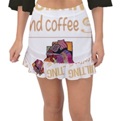 Quilting T-shirtif It Involves Coffee Quilting Quilt Quilter T-shirt Fishtail Mini Chiffon Skirt by EnriqueJohnson