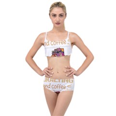 Quilting T-shirtif It Involves Coffee Quilting Quilt Quilter T-shirt Layered Top Bikini Set by EnriqueJohnson