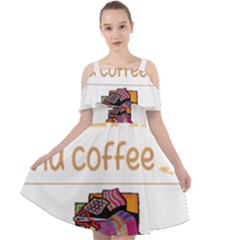 Quilting T-shirtif It Involves Coffee Quilting Quilt Quilter T-shirt Cut Out Shoulders Chiffon Dress by EnriqueJohnson