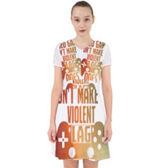 Gaming Controller Quote T- Shirt A Gaming Controller Quote Video Games T- Shirt (1) Adorable in Chiffon Dress