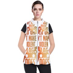 Gaming Controller Quote T- Shirt A Gaming Controller Quote Video Games T- Shirt (1) Women s Puffer Vest