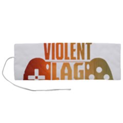 Gaming Controller Quote T- Shirt A Gaming Controller Quote Video Games T- Shirt (1) Roll Up Canvas Pencil Holder (M)